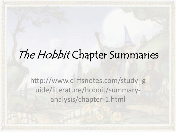 The hobbit pdf chapter 1