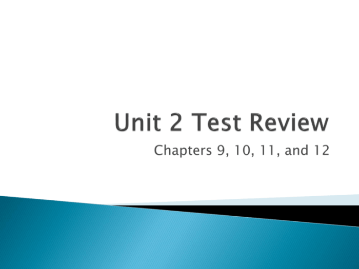 Unit 10 exam joshua's law