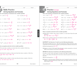 Glencoe algebra 2 answer key pdf