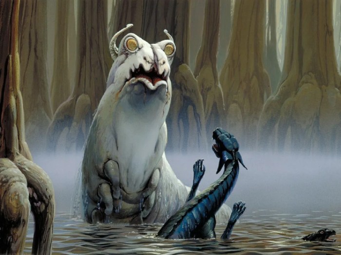 Sluglike species of star wars