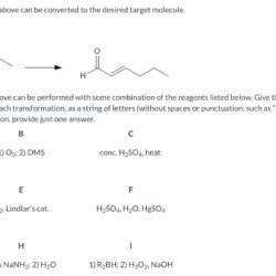 Suggest reagents that would achieve the following transformation