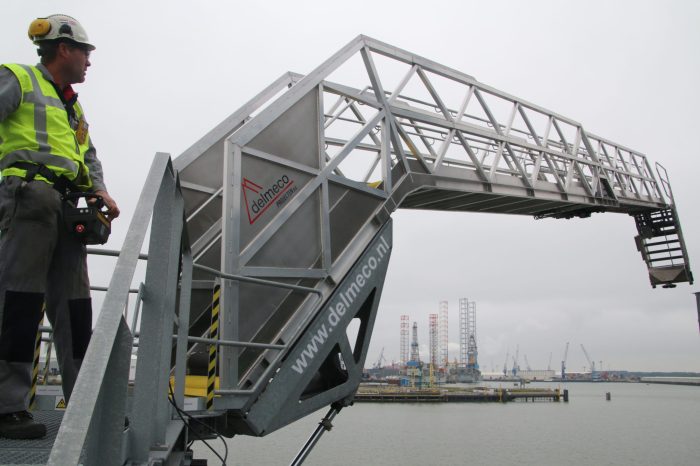 The command gangway should be given under what condition